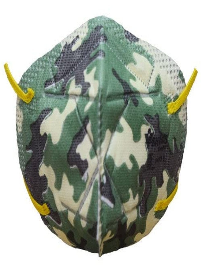 فينوس - قناع تنفس مريح من في-شواس - قناع تنفس للجنسين من نوع FFP3 - معتمد من معهد المواصفات والمقاييس الهندي (ISI)، مضاد للتلوث مع حلقة أذن قابلة للتعديل ورغوة للأنف، حماية من الجسيمات الصلبة والسائلة، فلاتر PM2.5 - عبوة من 12 قطعة - Image 3